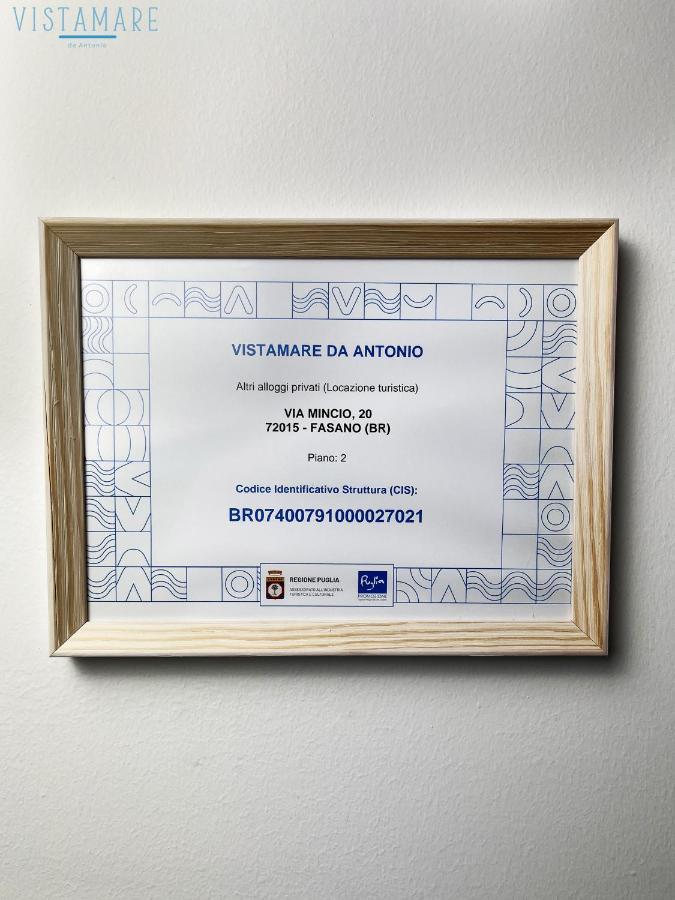 דירות Savelletri Vistamare Da Antonio מראה חיצוני תמונה